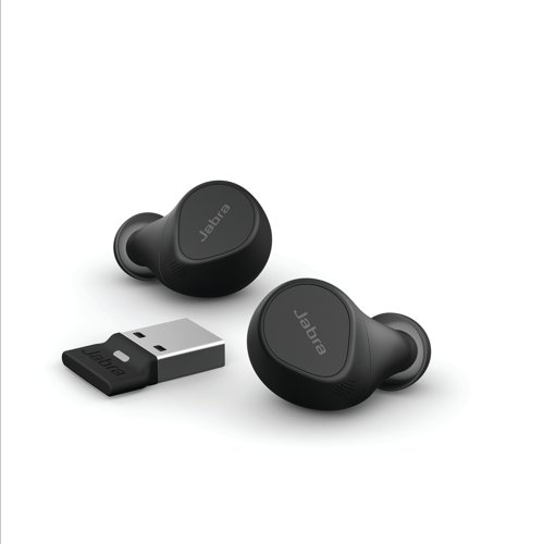 Jabra Evolve2 Wireless Bluetooth Ear Buds USB-A UC 20797-989-999 Headphones JAB02655