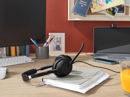 Jabra Evolve2 50 USB A UC Stereo Headset (Pack of 18) 25089-989-999
