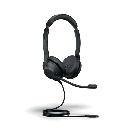 Jabra Evolve2 30 SE Stereo Wired Headset USB-A MS Version 23189-999-979 Headsets & Microphones JAB02866
