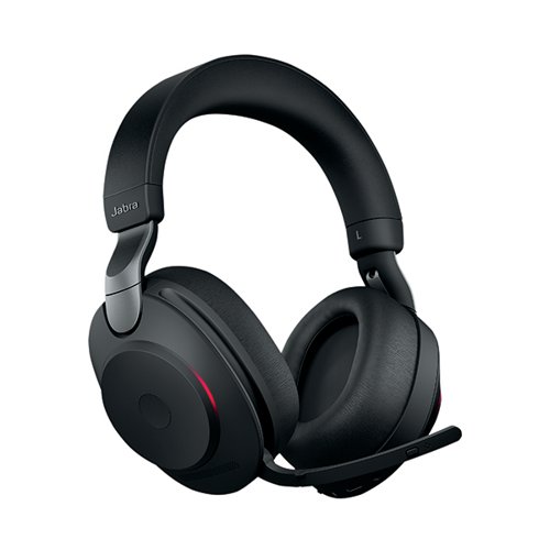 JAB23237 | Optimised for unified communication, this Jabra Evolve2 85 headset features powerful leak?tolerant 40mm speakers for crystal clear calls. It has 10 built-in microphones to keep your calls seamless and professional. With an industry leading 37 hour battery life and comfortable memory foam ear cushions, you can wear this headset for long periods of time without disturbance. Supplied with a Jabra Link 380 Bluetooth adapter, you can connect your headset to your computer and your smartphone or tablet at the same time.