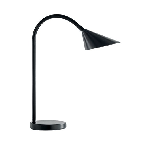 Unilux Sol Flexible LED Desk Lamp 4 Watt Black 400086979