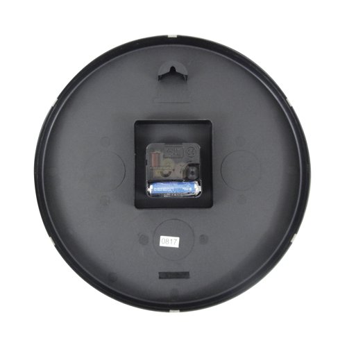 Unilux Pop Battery Clock Black 400094281 - JD02249
