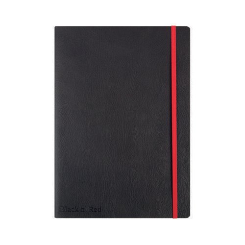 Black n' Red Soft Cover Notebook B5 Black 400051203