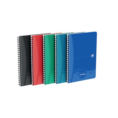 Oxford Oceanis Wirebound Notebook Ruled A5 Assorted (Pack of 5) 400178651