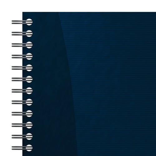 Oxford Card Cover Wirebound Notebook A4 Black (5 Pack) 100102931 - JD66538