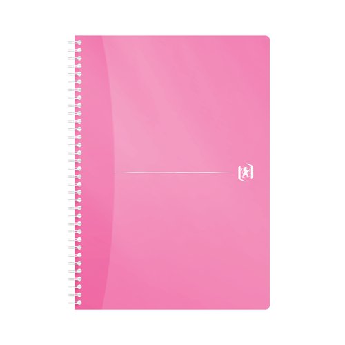 Oxford PP Transparent Wirebound Notebook A4 Assorted (Pack of 5) 100104241 | JD66618 | Hamelin