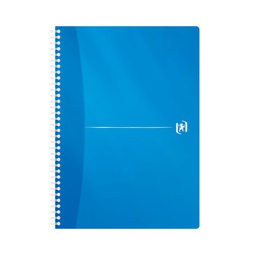 JD66618 Oxford PP Transparent Wirebound Notebook A4 Assorted (Pack of 5) 100104241