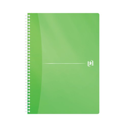 Oxford PP Transparent Wirebound Notebook A4 Assorted (Pack of 5) 100104241 - JD66618