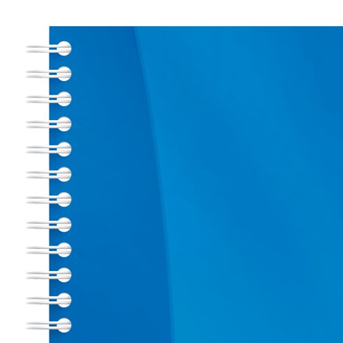 Oxford PP Transparent Wirebound Notebook A4 Assorted (Pack of 5) 100104241