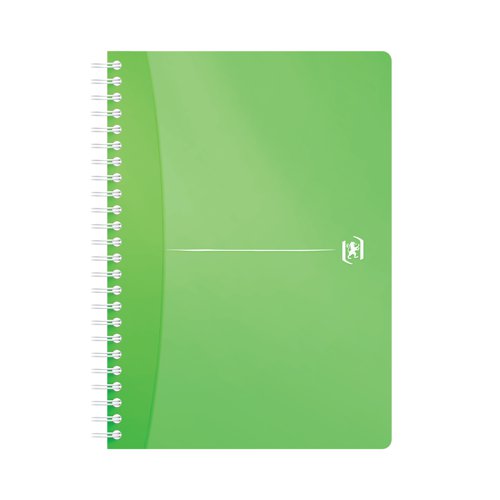 Oxford Office Wirebound Notebook Transparent Assorted A5 (Pack of 5) 100104780