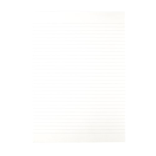 This handy Cambridge A4 memo pad contains 160 pages of 70gsm paper, which is ruled for neat notes, messages and reminders. The pad is glued at the head with a sturdy backboard for support. Ideal for everyday use, this pack contains 5 x A4 memo pads.