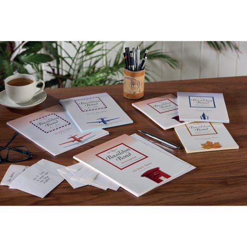 These elegant Basildon Bond envelopes are ideal for use in the home or workplace. Made from high quality, 90gsm paper, the envelopes feature a handy peel and seal closure for security in transit. This pack contains 200 champagne envelopes measuring 95 x 143mm.