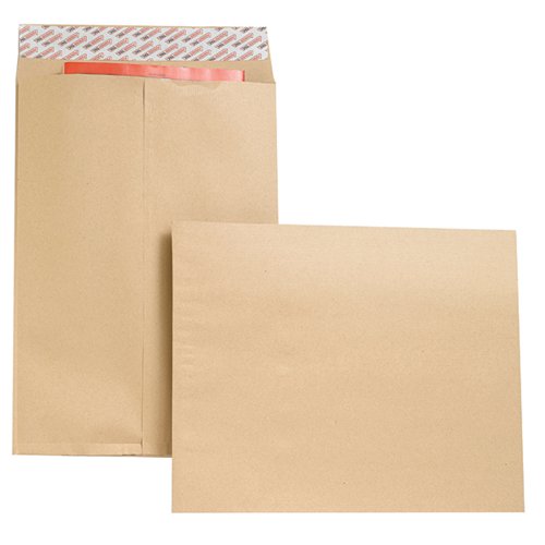 New Guardian Envelope Gusset 406x305x25mm Manilla (Pack of 100) B27326 Plain Envelopes JDB27326