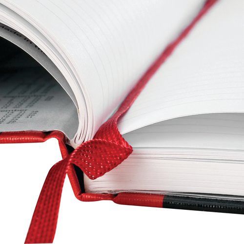 Black n' Red Casebound Recycled Hardback Notebook 192 Pages A4 (Pack of 5) 100080530 | JDL67019 | Hamelin