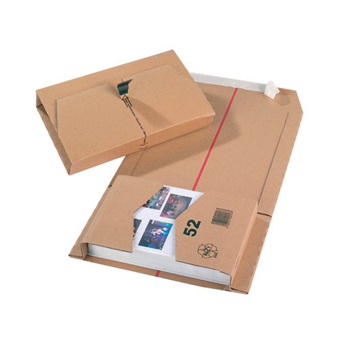 Mailing Box 251x165x60mm Brown (Pack of 25) 11208 Mailing Boxes JF79071