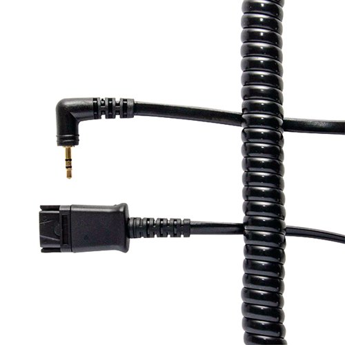 JPL Quick Disconnect (QD) Bottom Lead Cable Male to Stereo Micro Jack Male BL-06+P