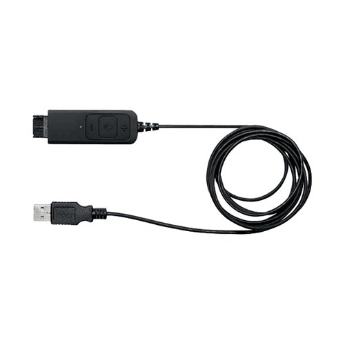 JPL USB/Jabra GN Quick Disconnect Bottom Lead Cable With Universal Connection Lead Black BL-053+GN