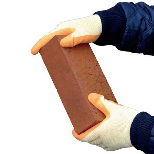 Polyco Matrix S Grip Gloves Size 9 Orange (Superb grip in wet or dry conditions) 503-MAT JS03364