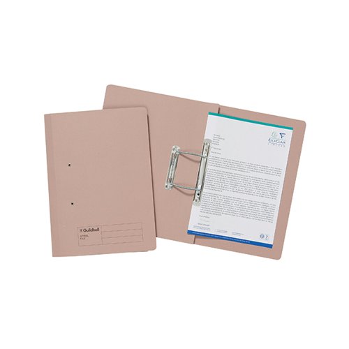 Exacompta Guildhall Transfer File 285gsm Foolscap Buff (Pack of 25) 346-BUFZ - JT22202