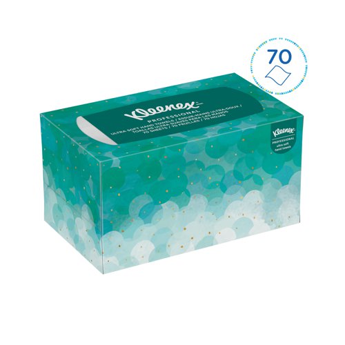 KC01703 Kleenex 1-Ply Ultra Soft Pop-Up Hand Towel Box 70 Sheets (Pack of 18) 1126