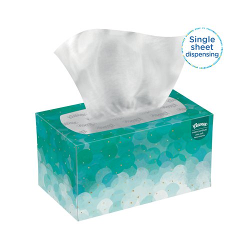 Kleenex 1-Ply Ultra Soft Pop-Up Hand Towel Box 70 Sheets (Pack of 18) 1126 KC01703 Buy online at Office 5Star or contact us Tel 01594 810081 for assistance