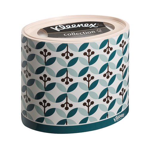Kleenex Facial Tissues Oval Box 64 Sheets (Pack of 10) 8826 - KC03379