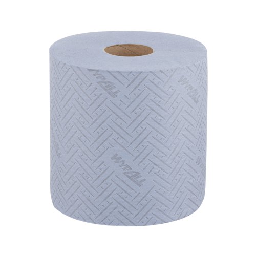 KC03784 Wypall L20 Essential Centrefeed Wiping Paper Roll 2 Ply Blue (Pack of 6) 7277