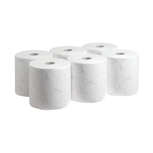 Kleenex Ultra Hand Towel Roll White 150m (Pack of 6) 6780 - Kimberly-Clark - KC05068 - McArdle Computer and Office Supplies
