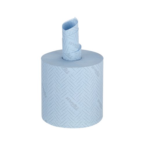 KC05175 | Perfect for use in kitchen and catering, this centrefeed roll is certified for safe use with food contact. Made from 100% recycled fibres, it is ideal for wiping surfaces and spillages.