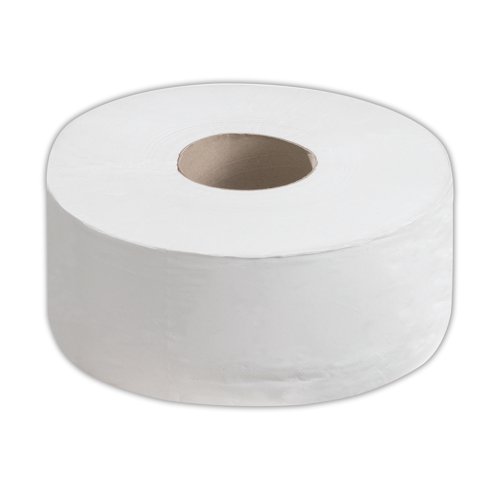 Kleenex Jumbo Toilet Tissue White 190m (Pack of 6) 8570 Kimberly-Clark
