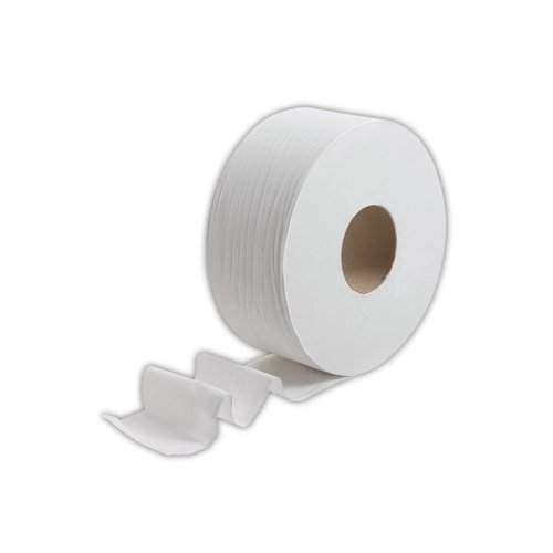 Kleenex Jumbo Toilet Tissue White 190m (Pack of 6) 8570