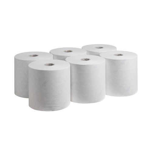 Scott Control Hand Towel Roll White (Pack of 6) 6622
