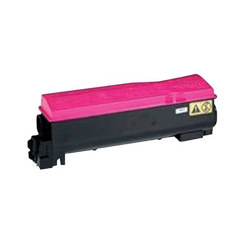 Keep your Kyocera FS-C5300DN laser printer running for longer and printing in high quality by installing a Kyocera TK-560M Magenta Laser Toner Kit (1T02HNBEU0). You should order a new toner kit as soon as you see the Toner Low message on your printer's display. When you see Replace Toner M, having a fresh toner cartridge on hand will let you restart printing with the minimum of delay. This standard yield cartridge is packed with enough colour toner to print 10,000 pages.