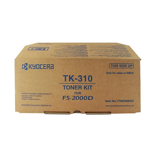 Kyocera TK-310 Black Toner Cartridge (12,000 Page Capacity)