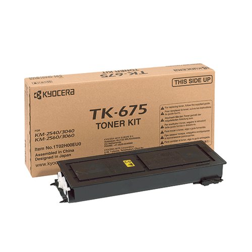 Kyocera TK-675K Black Toner Cartridge