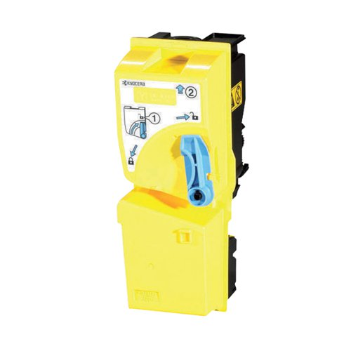 Kyocera TK-825Y Yellow Toner Cartridge (7000 page capacity) 1T02FZAEU0