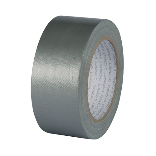 Q-Connect Silver Duct Tape is the economical choice for heavy duty sealing and repairs in countless situations. The tough, durable tape is easy to tear and has a high tack for domestic and professioanl applications. Measuring 48mm in width, this silver duct tape is supplied on a 25m roll.