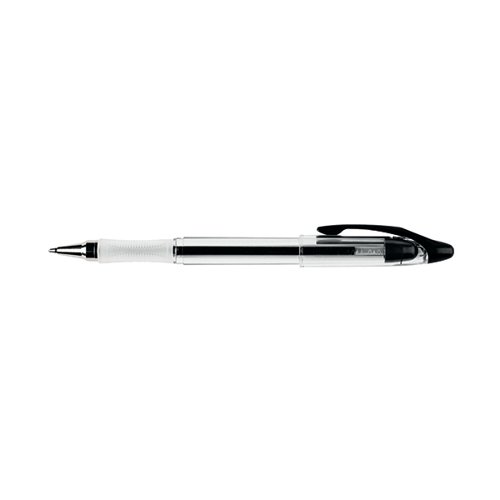 Q-Connect Delta Ballpoint Pen Medium Black Pack 12 KF00375