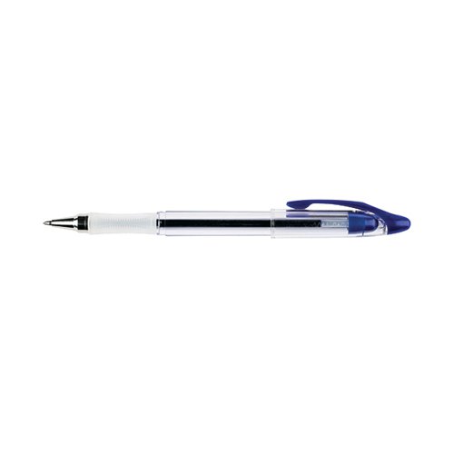Q-Connect Delta Ballpoint Pen Medium Blue Pack 12 KF00376