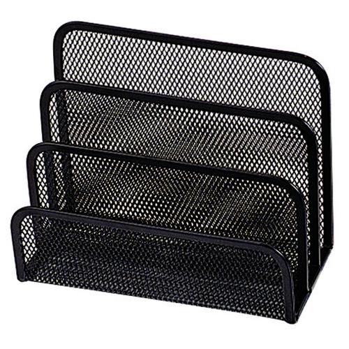 Q-Connect Mesh Letter Sorter Black KF00876