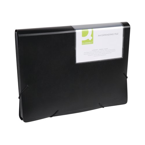 If you want a file that can hold all of your documents without any problem, giving you a simple way to organise all of your documents, then this is the perfect product for you. This expanding file features 13 pockets, which allows you to separate all of your documents into easily categorised sections. These pocket files are A4 in size and come in a stylish black finish.