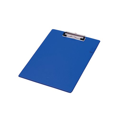 Standard PVC Clipboard A4 Blue 881603
