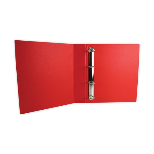 Made from strong welded PVC, this high quality presentation ring binder from Q-Connect will bring a touch of professionalism to your office. Featuring full length cover and spine sleeves for adding your own presentation cover and finished in red, these folders have an easy-open 4 D-ring mechanism for adding and removing papers quickly, with a total capacity of 40mm for storing A4 documents.