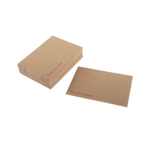 Q-Connect C3 Envelope 450x324mm Board Back Peel and Seal 115gsm Manilla (Pack of 50) KF01409