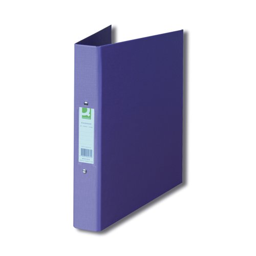 Q-Connect 25mm 2 Ring Binder Polypropylene A4 Purple (Pack of 10) KF01474 - VOW - KF01474 - McArdle Computer and Office Supplies
