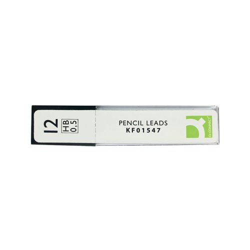 Q-Connect Replacement Pencil Lead Fine 0.5mm (Pack of 144) KF01547 Mechanical Pencils KF01547