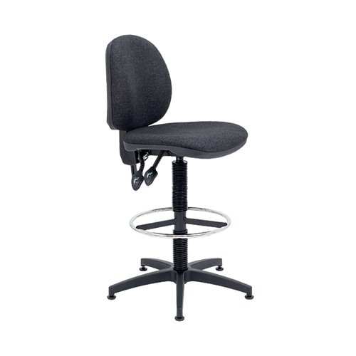 Arista Draughtsmans Chair Charcoal