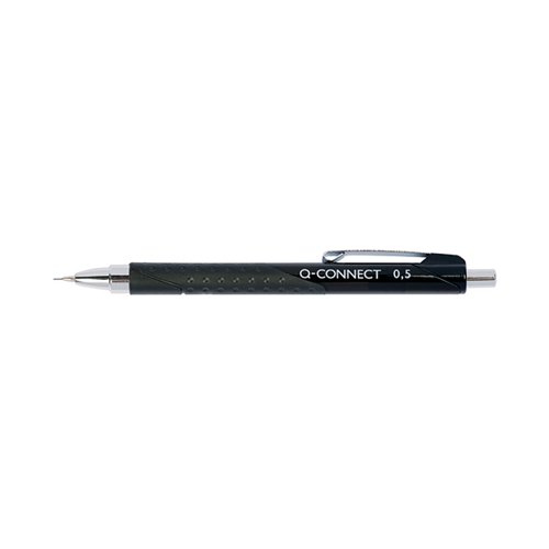 Q-Connect Refillable Automatic Pencil Fine 0.5mm HB (Pack of 10) KF01937