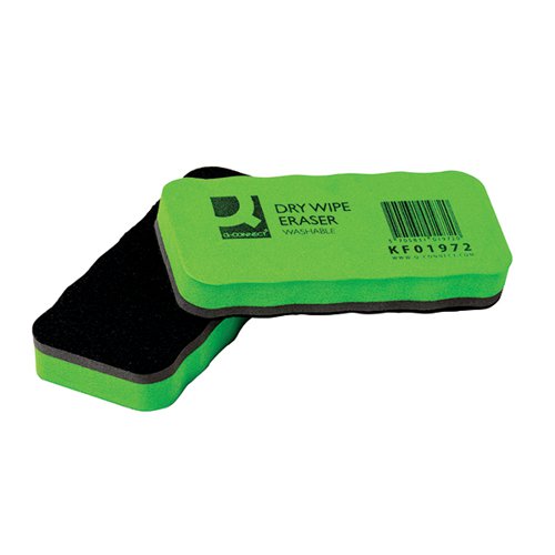 Q-Connect Drywipe Eraser Washable KF01972 Drywipe Board Accessories KF01972
