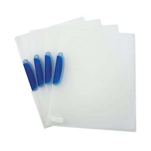 Q-Connect Swivelclip Files A4 Clear (Pack of 25) KF02138